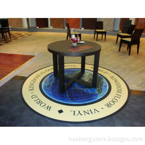 World unique logo floor carpet